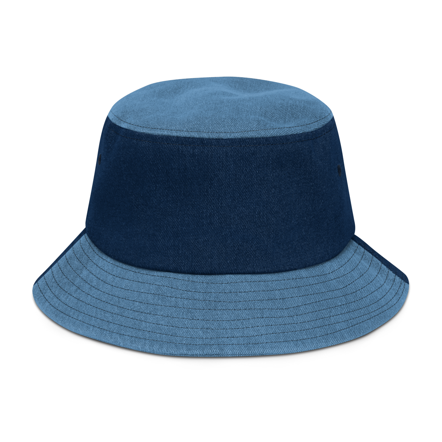 "DFFRNT" DENIM BUCKET HAT