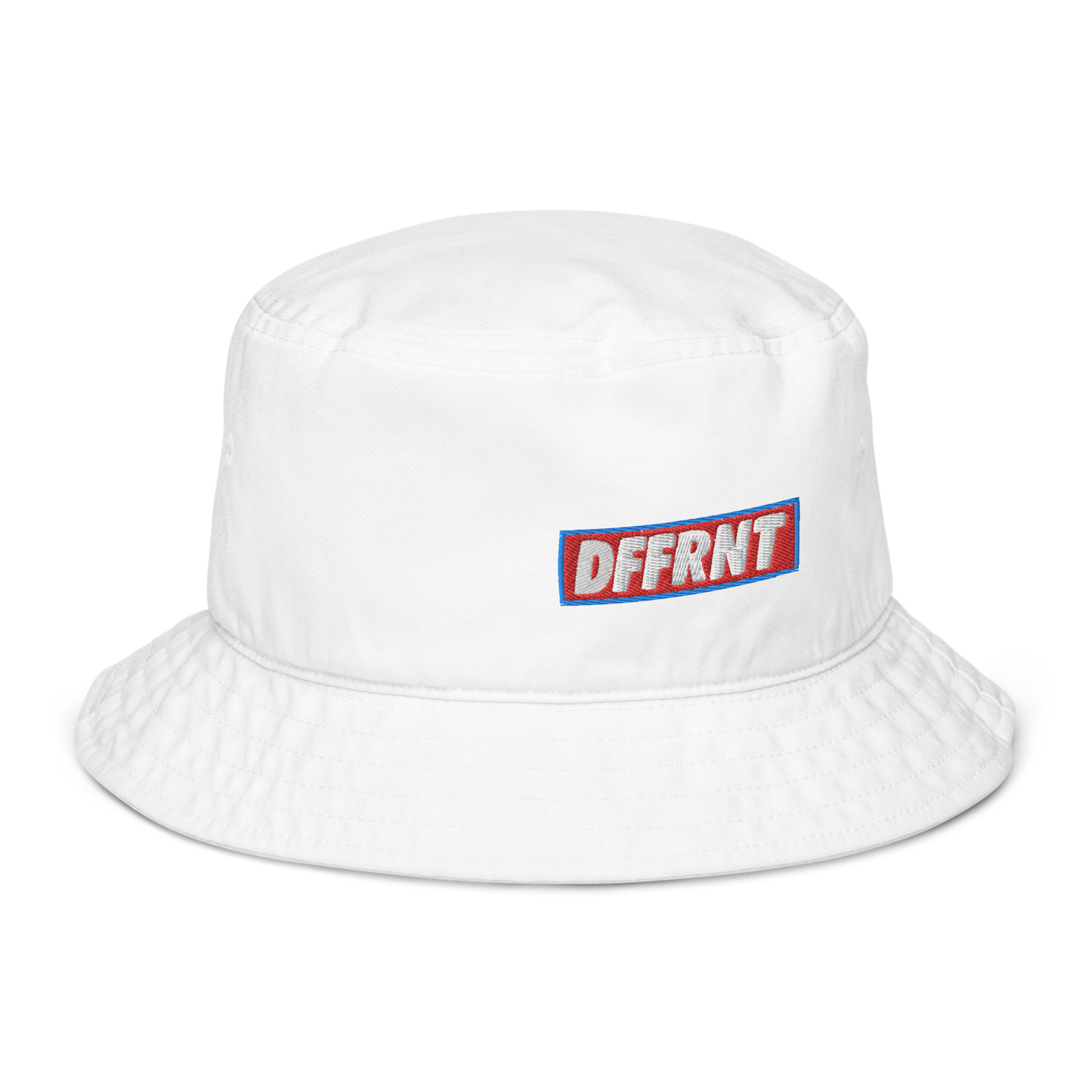 "OFF CENTER DFFRNT" BY OYG ORGANIC BUCKET HAT