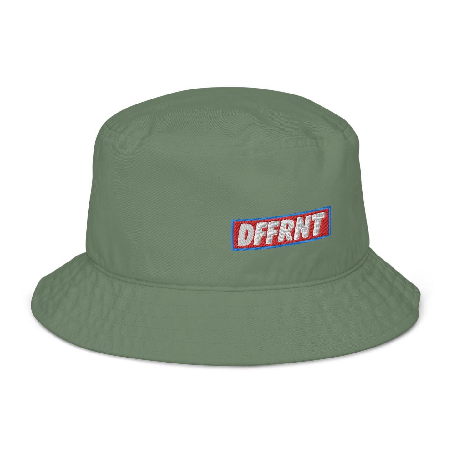 "OFF CENTER DFFRNT" BY OYG ORGANIC BUCKET HAT