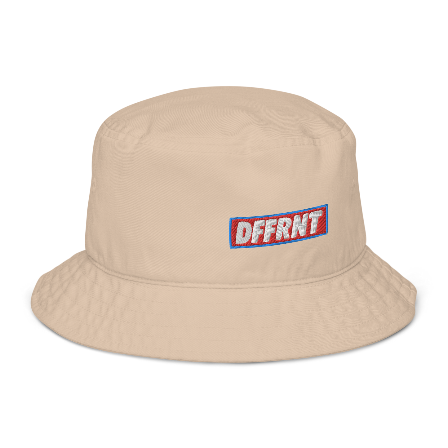"OFF CENTER DFFRNT" BY OYG ORGANIC BUCKET HAT