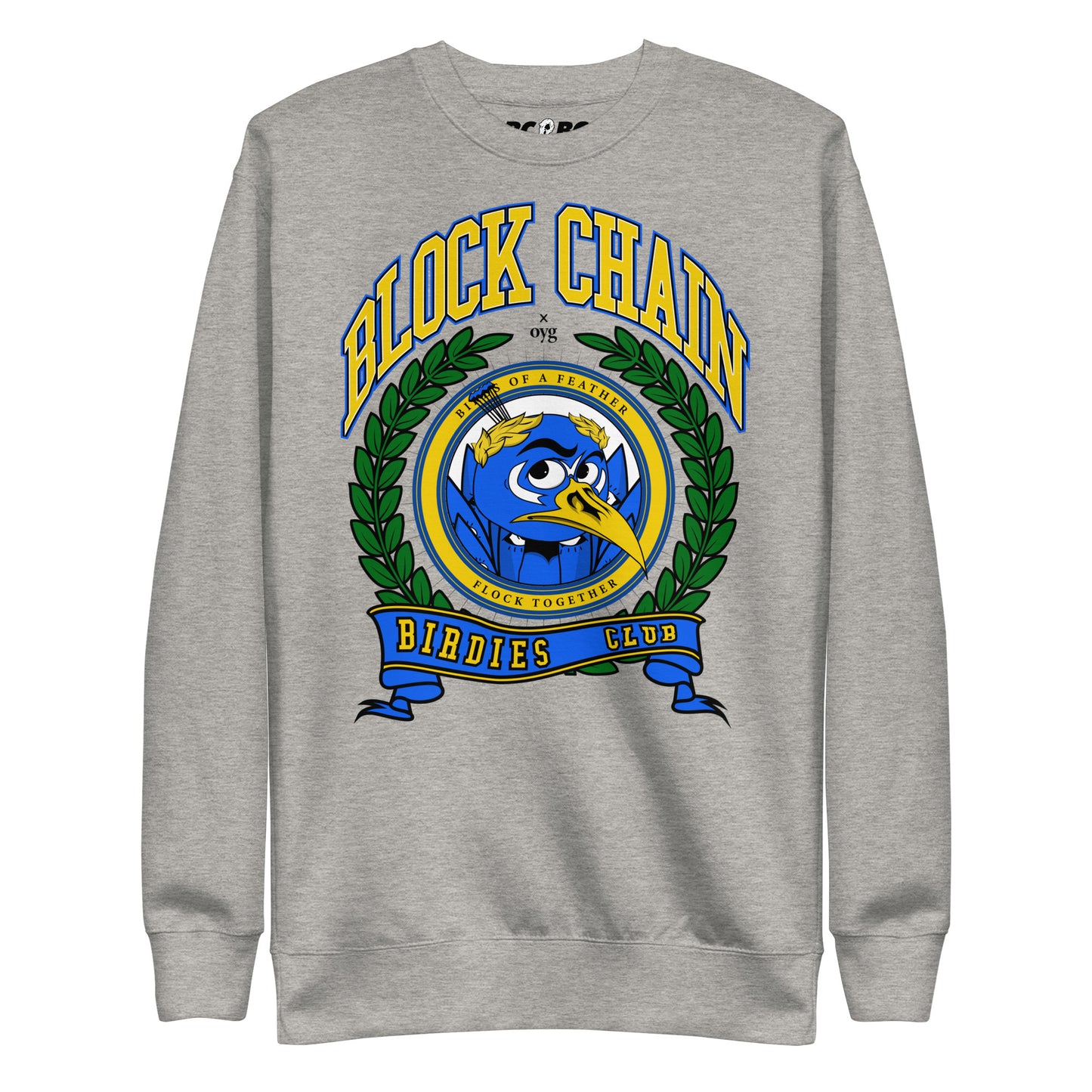 OYG X BCBC COLLAB VARSITY PREMIUM SWEATSHIRT