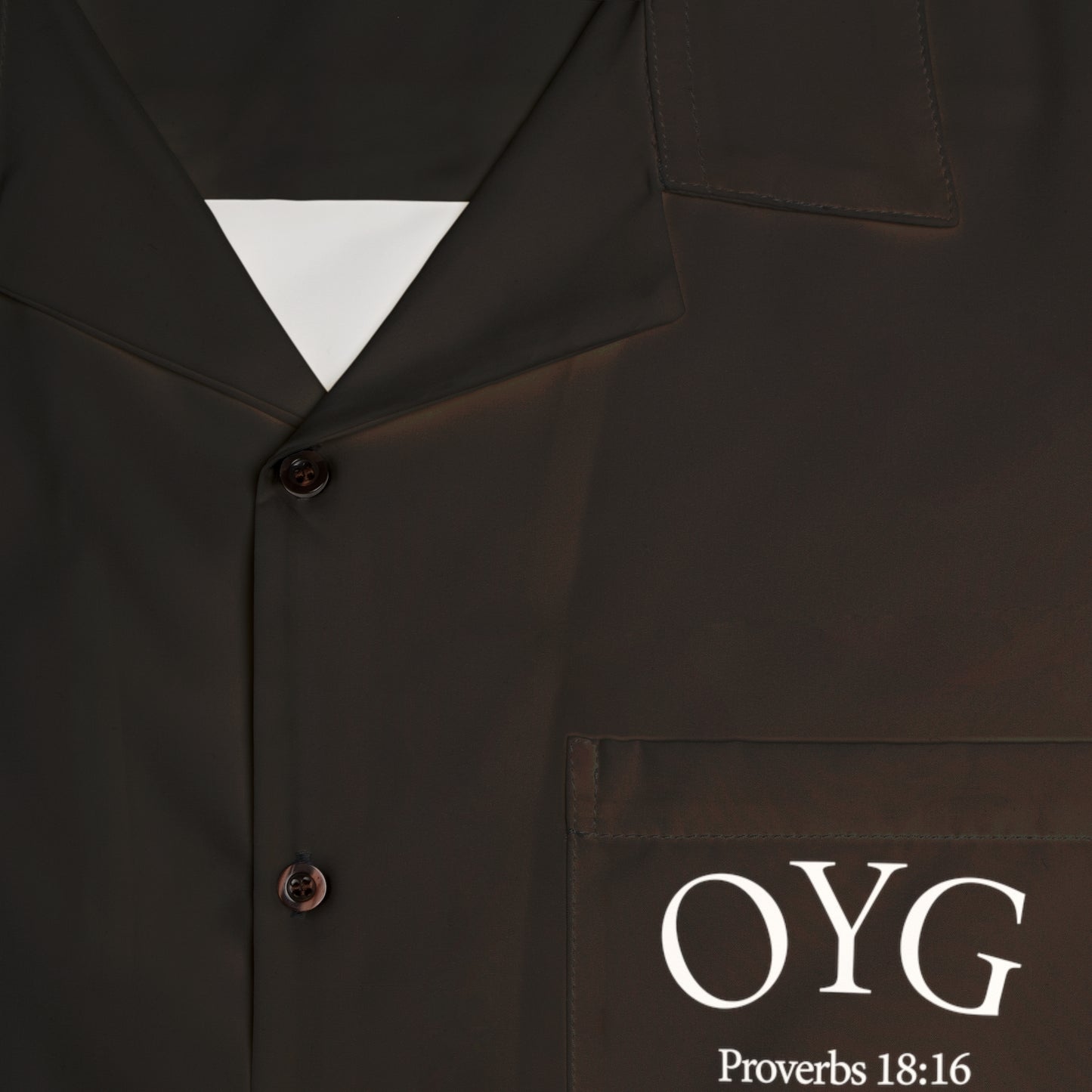 OYG PROVERBS 18:16 BLK SHIRT