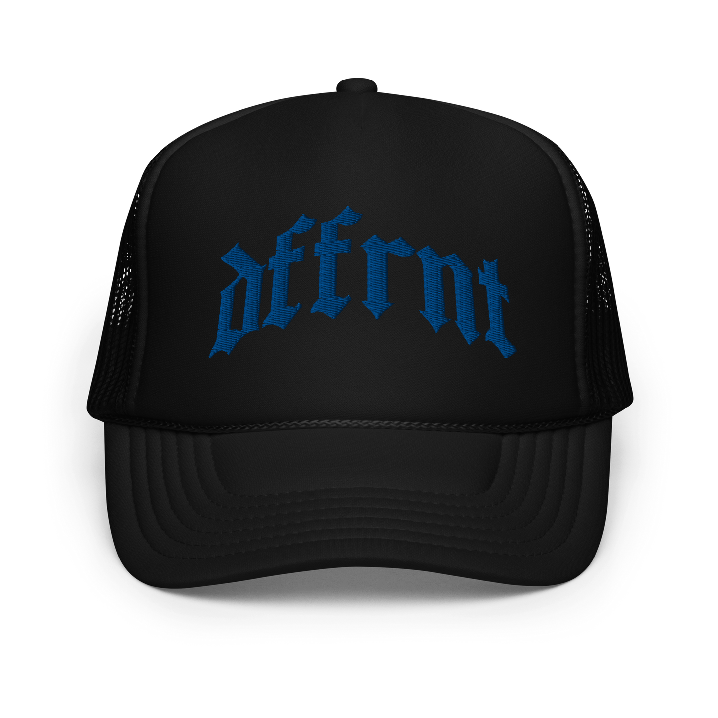 "DFFRNT BLU" BY OYG FOAM TRUCKER HAT