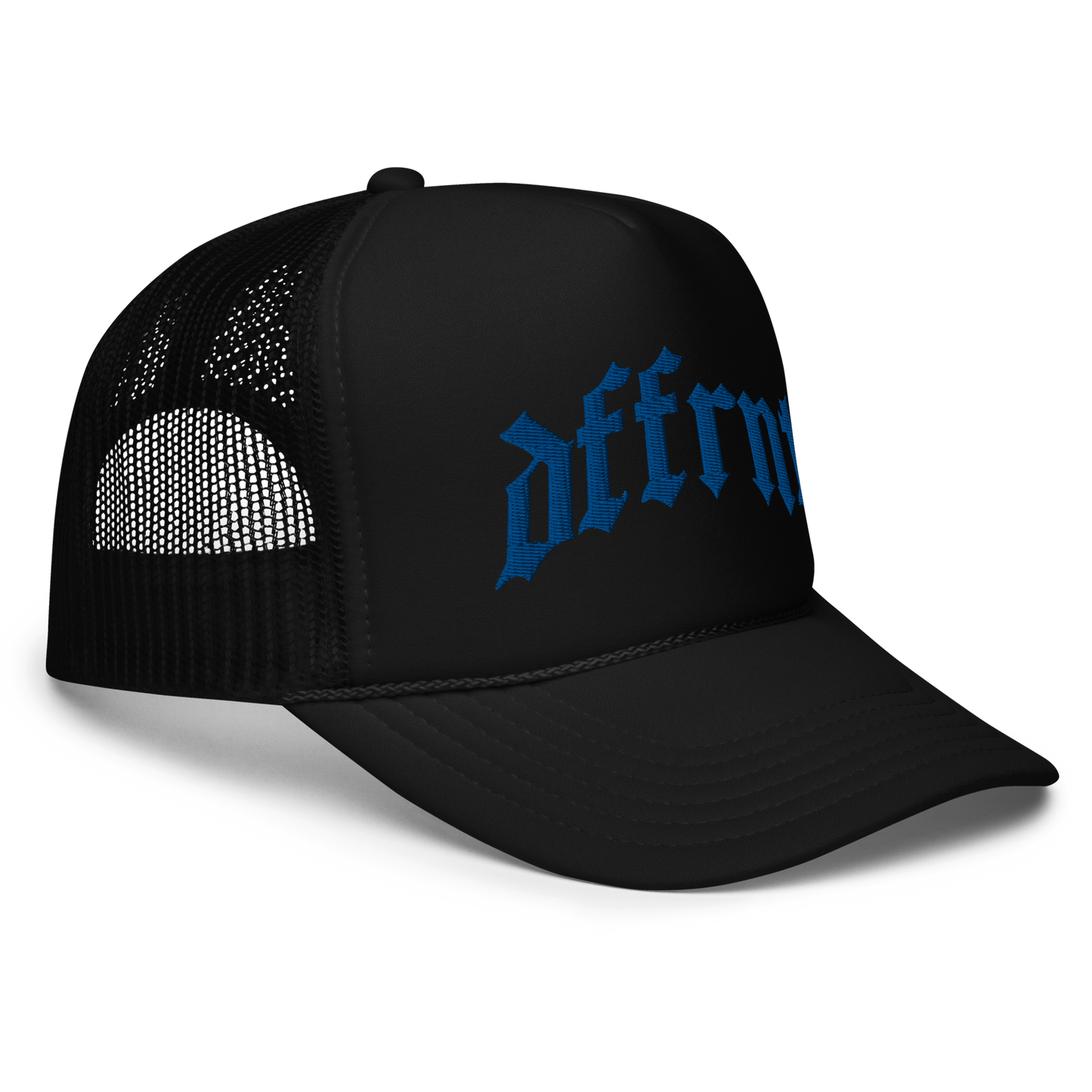 "DFFRNT BLU" BY OYG FOAM TRUCKER HAT