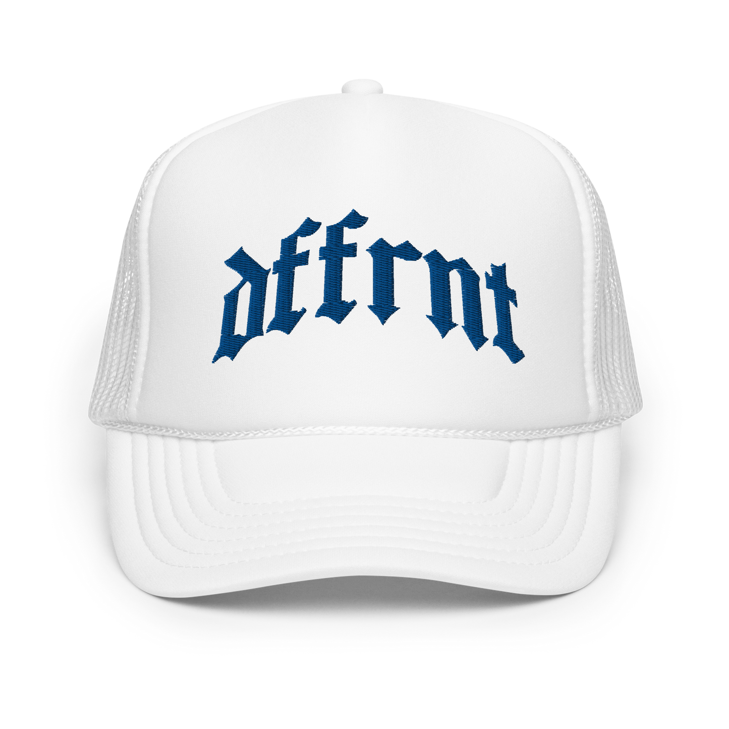 "DFFRNT BLU" BY OYG FOAM TRUCKER HAT