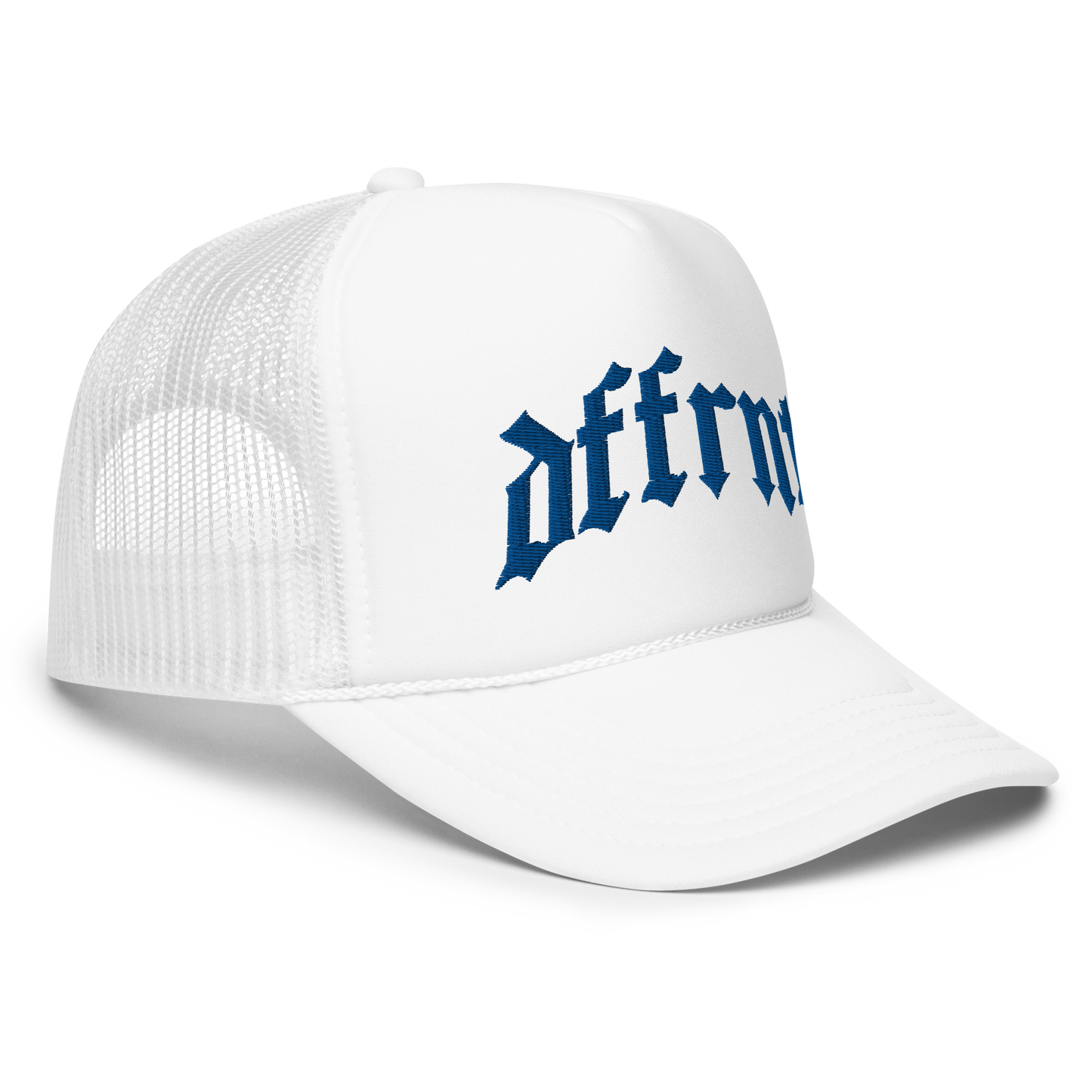 "DFFRNT BLU" BY OYG FOAM TRUCKER HAT