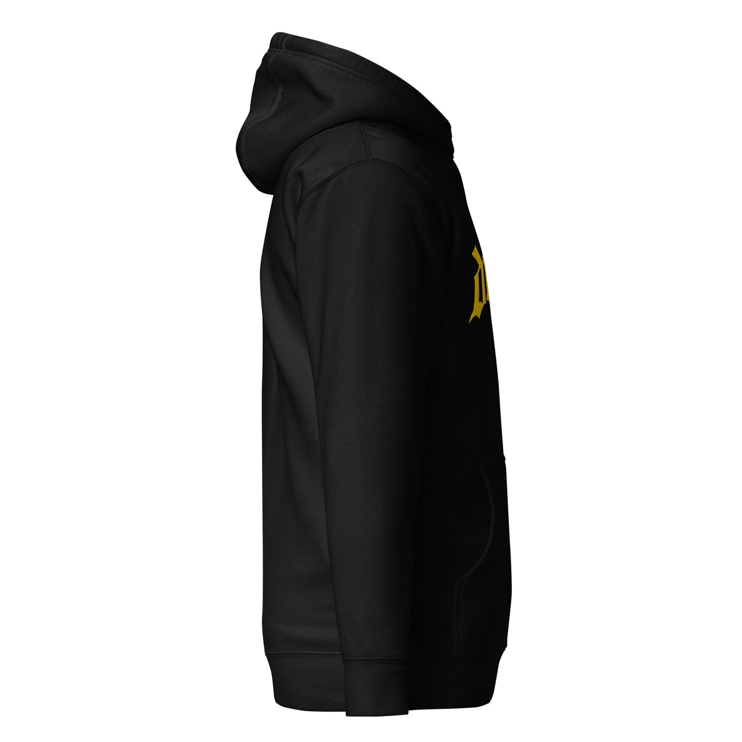 DFFRNT HOODIE BLK/GOLD