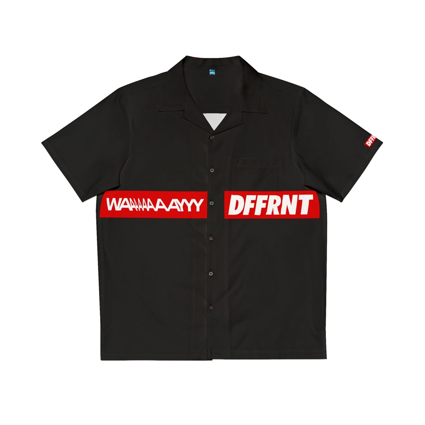 WAAY DFFRNT MEN'S SHIRT BLACK