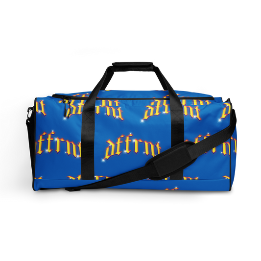 "DFFRNT" BY OYG YELL DUFFLE BAG