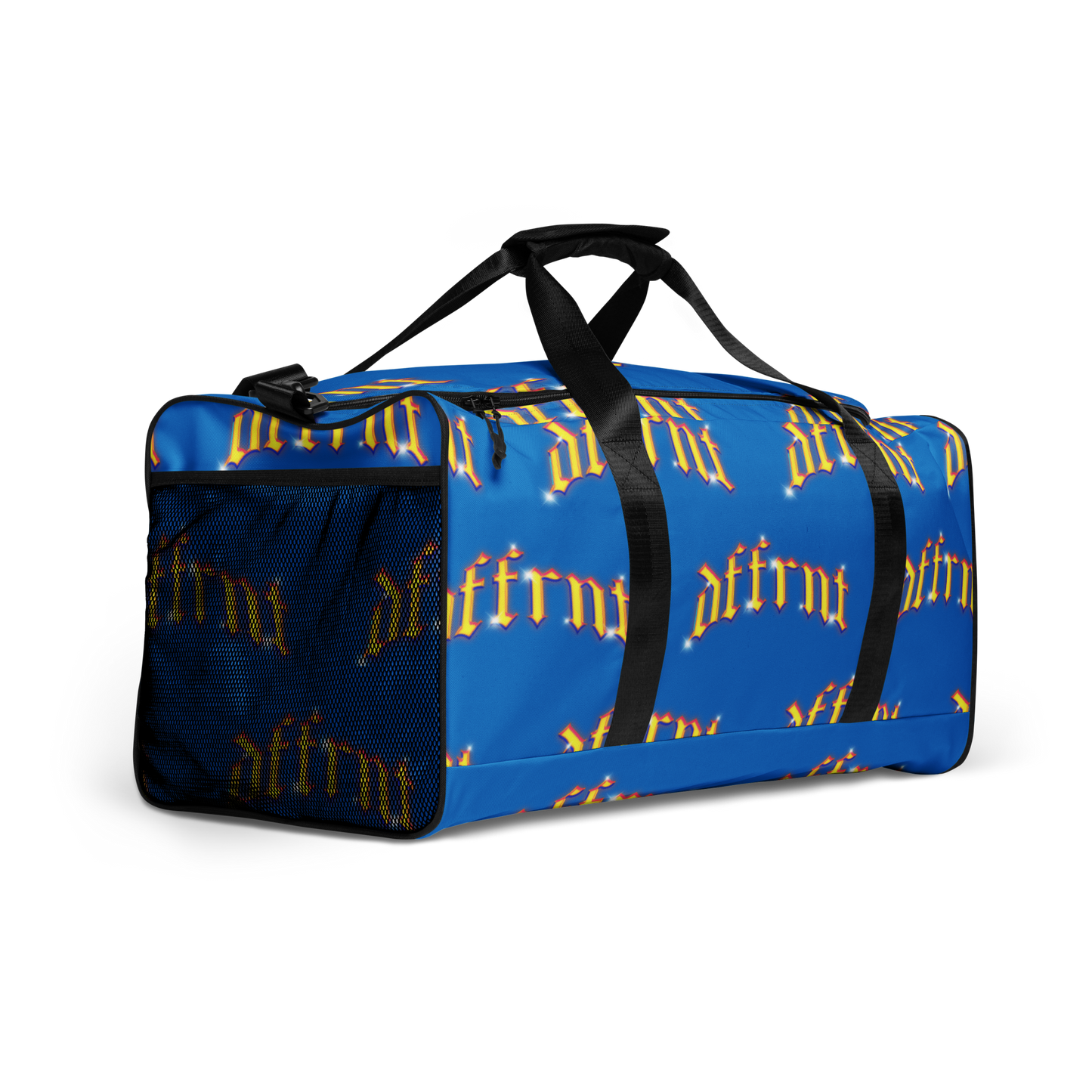 "DFFRNT" BY OYG YELL DUFFLE BAG