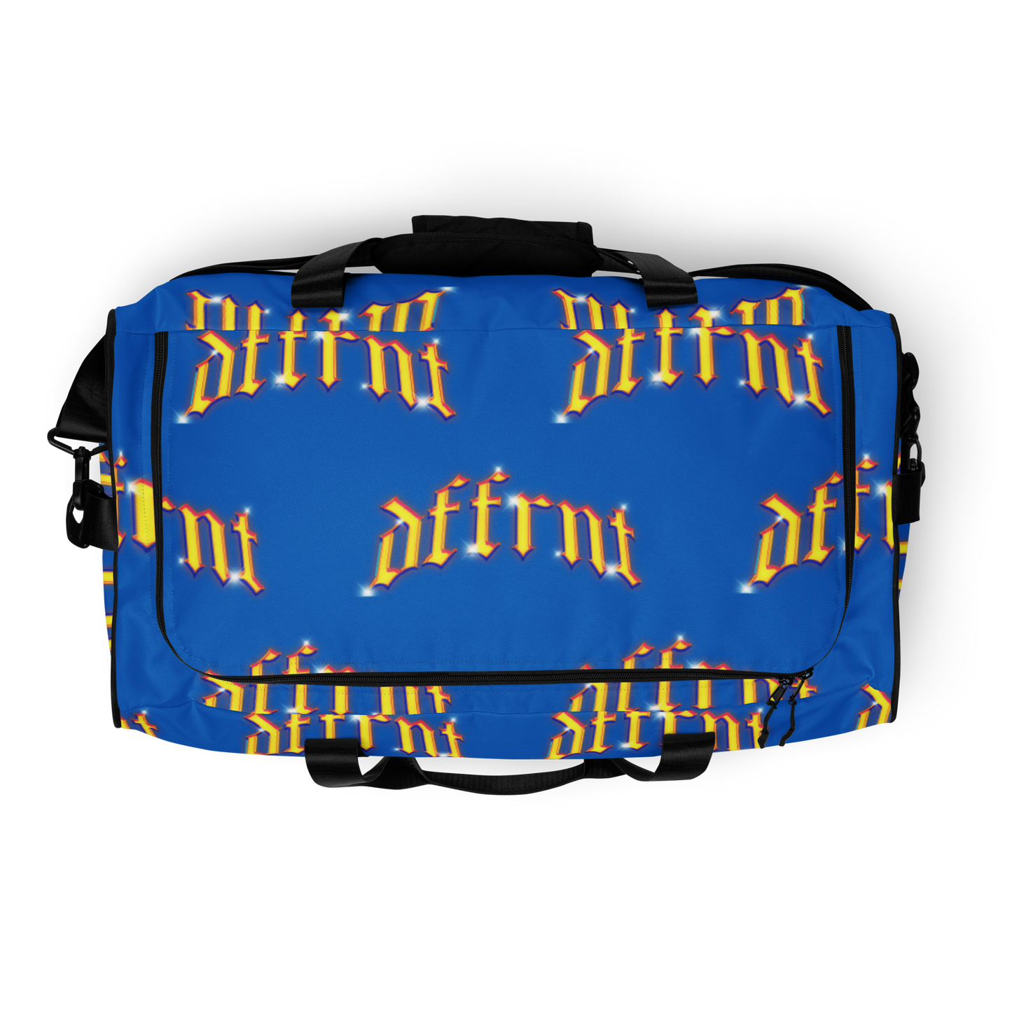 "DFFRNT" BY OYG YELL DUFFLE BAG