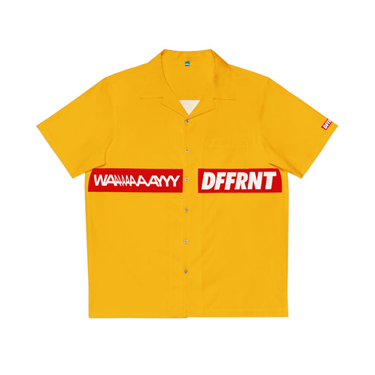 WAAY DFFRNT MEN'S SHIRT RICH YELLOW