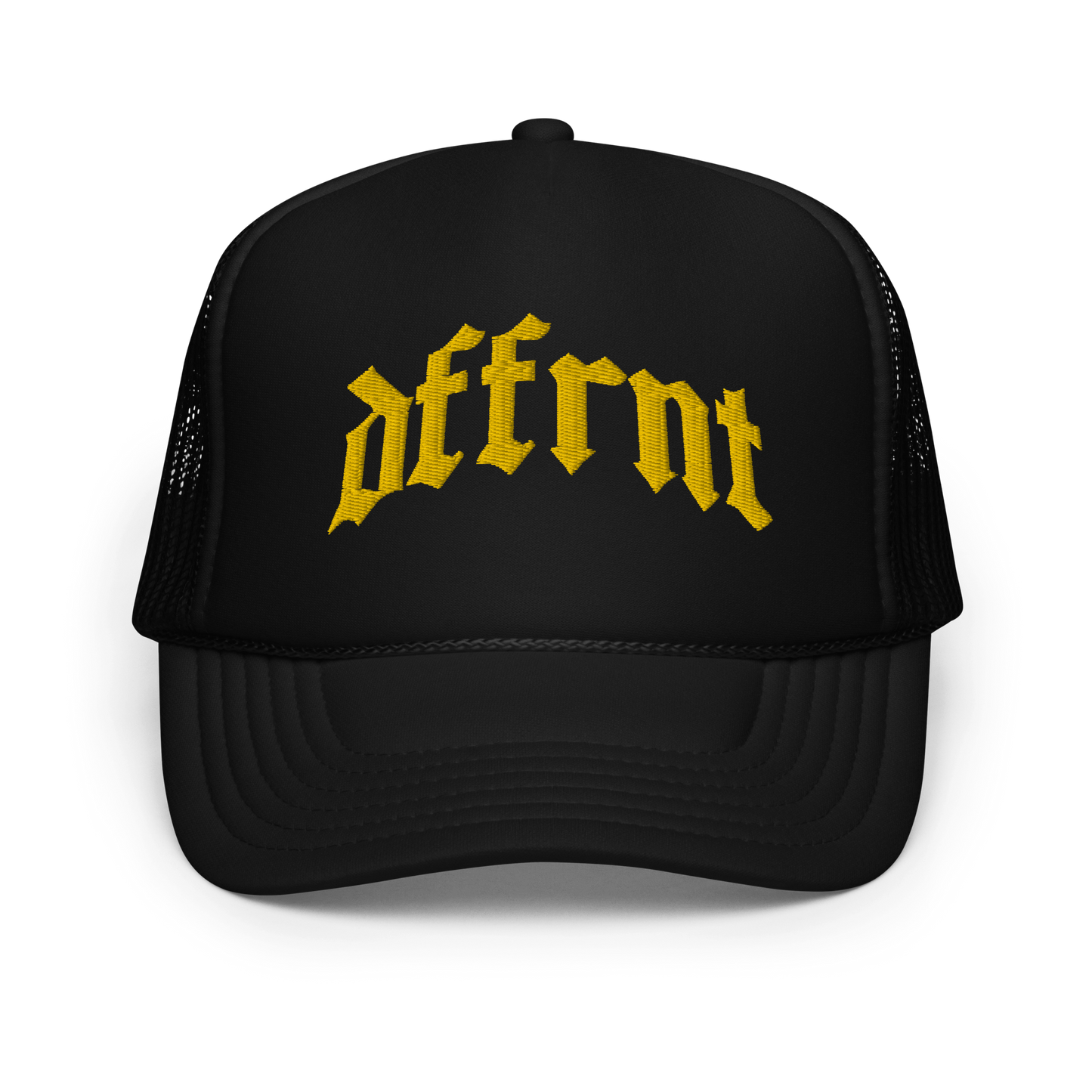 "DFFRNT GOLD" FOAM TRUCKER HAT