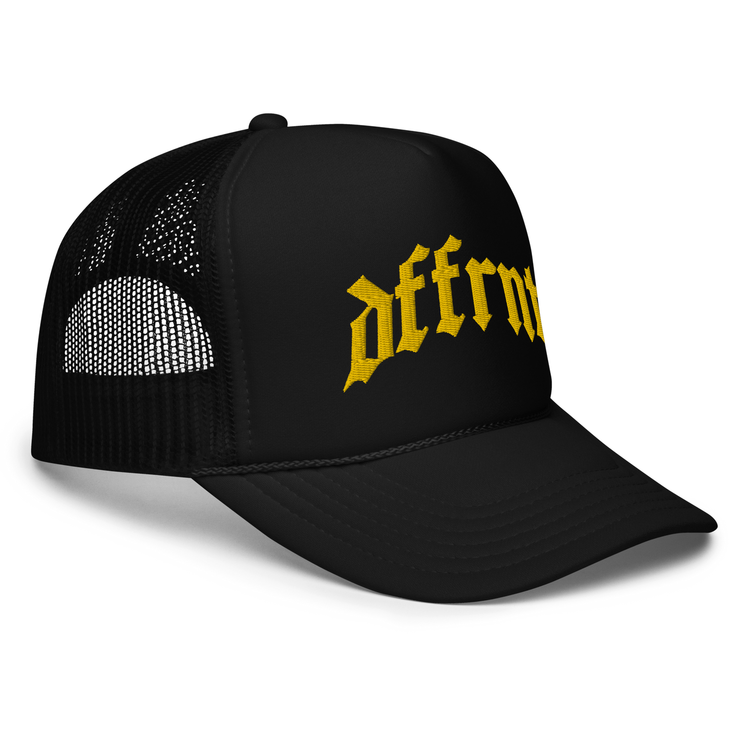 "DFFRNT GOLD" FOAM TRUCKER HAT