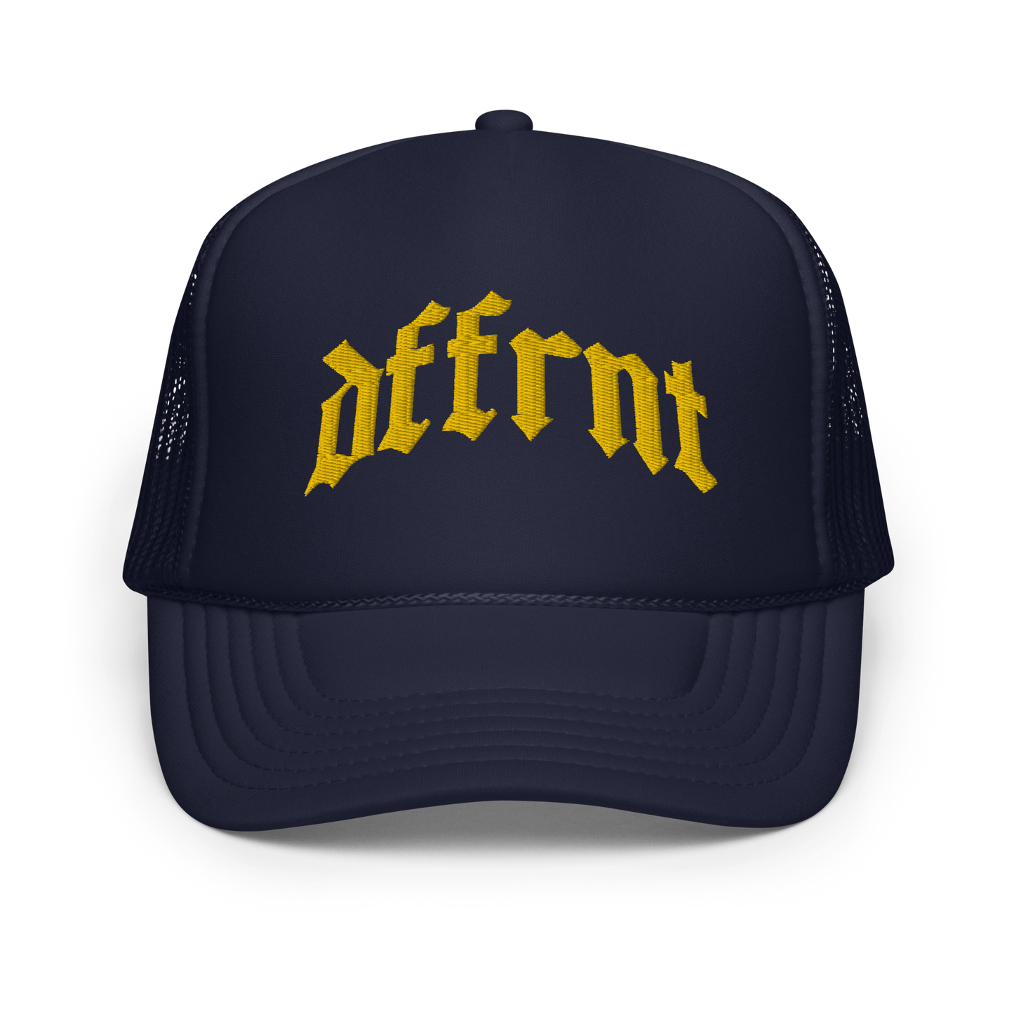 "DFFRNT GOLD" FOAM TRUCKER HAT