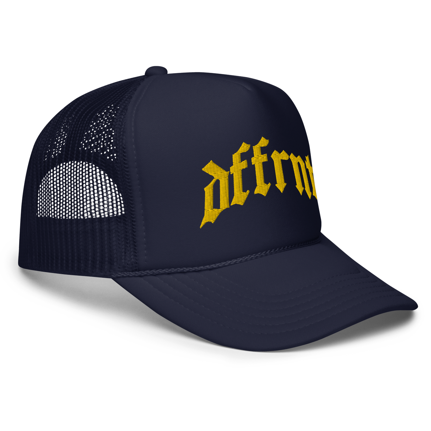 "DFFRNT GOLD" FOAM TRUCKER HAT