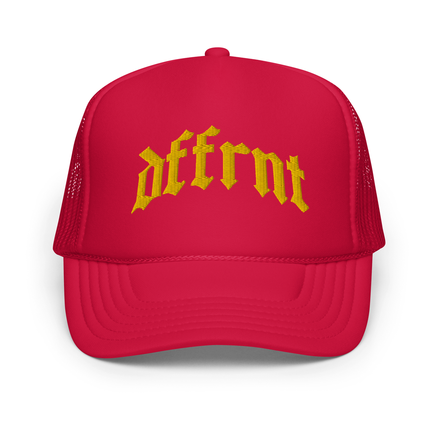 "DFFRNT GOLD" FOAM TRUCKER HAT