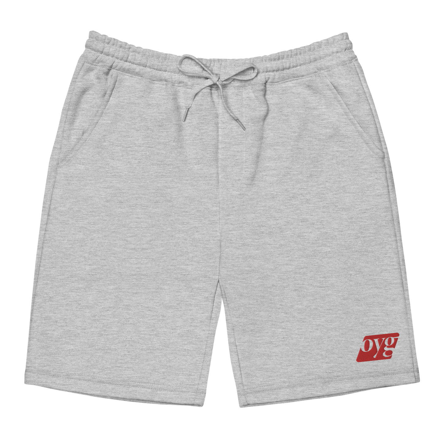 OYG SLANTED FLEECE SHORTS