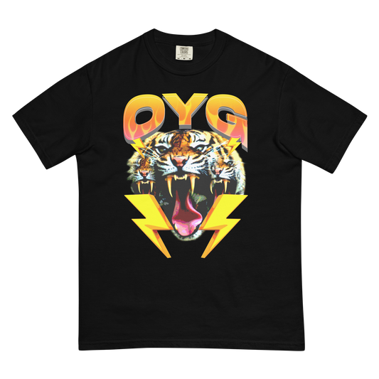 OYG "FEED YOUR PASSION" GARMENT-DYED HEAVYWEIGHT TEE