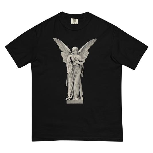 "ANGEL" DFFRNT BY OYG GDHW GARMENT-DYED HEAVYWEIGHT T-SHIRT