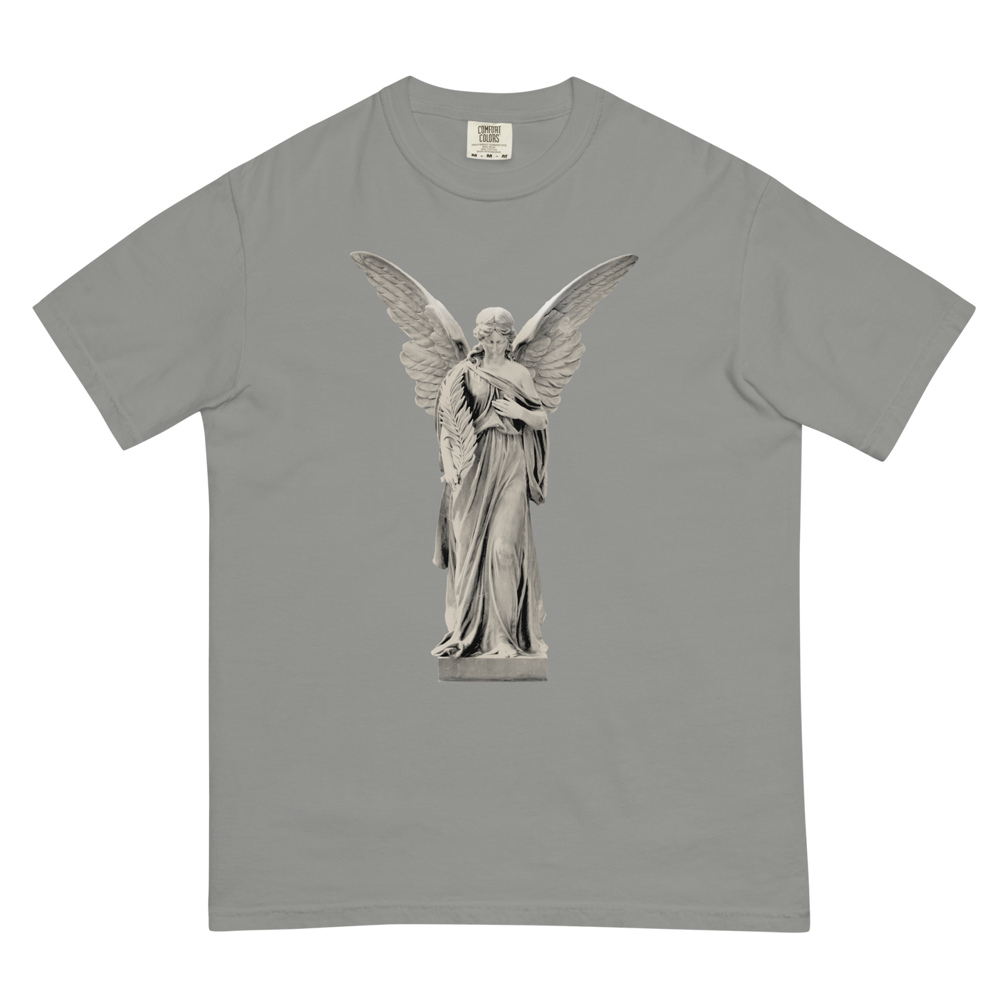 "ANGEL" DFFRNT BY OYG GDHW GARMENT-DYED HEAVYWEIGHT T-SHIRT