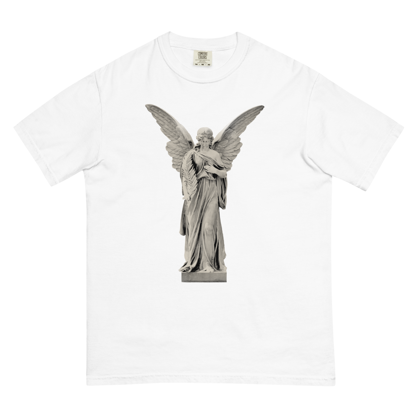 "ANGEL" DFFRNT BY OYG GDHW GARMENT-DYED HEAVYWEIGHT T-SHIRT