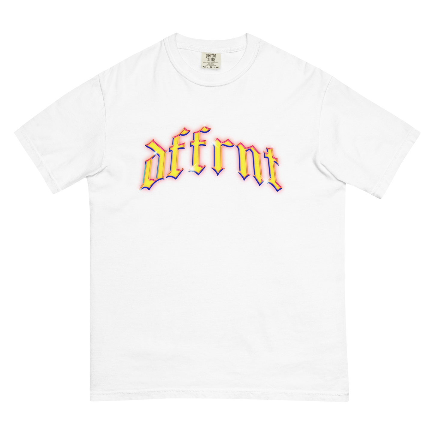 "YELL DFFRNT" MEN’S GARMENT-DYED HEAVYWEIGHT T-SHIRT