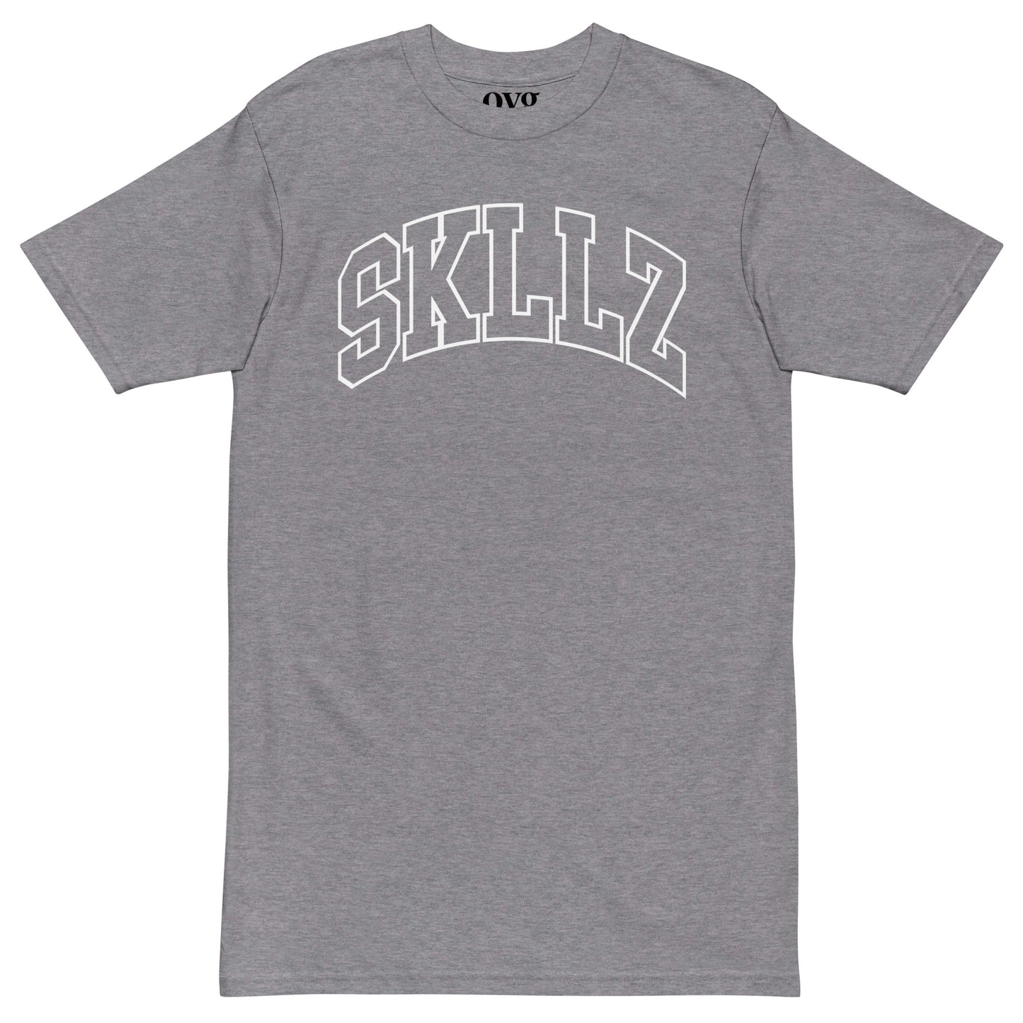 SKLLZ BY OYG PREMIUM HEAVYWEIGHT VARSITY TEE