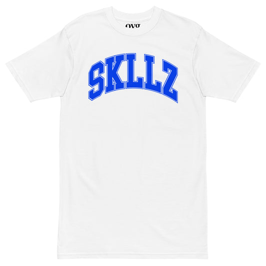 SKLLZ BY OYG PREMIUM HEAVYWEIGHT VARSITY TEE