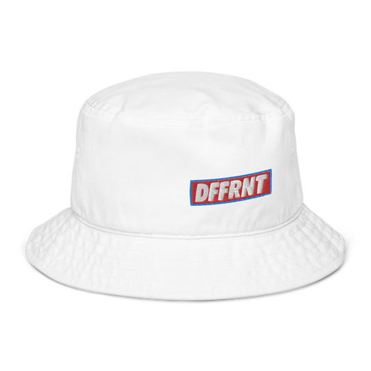 "OFF CENTER DFFRNT" BY OYG ORGANIC BUCKET HAT