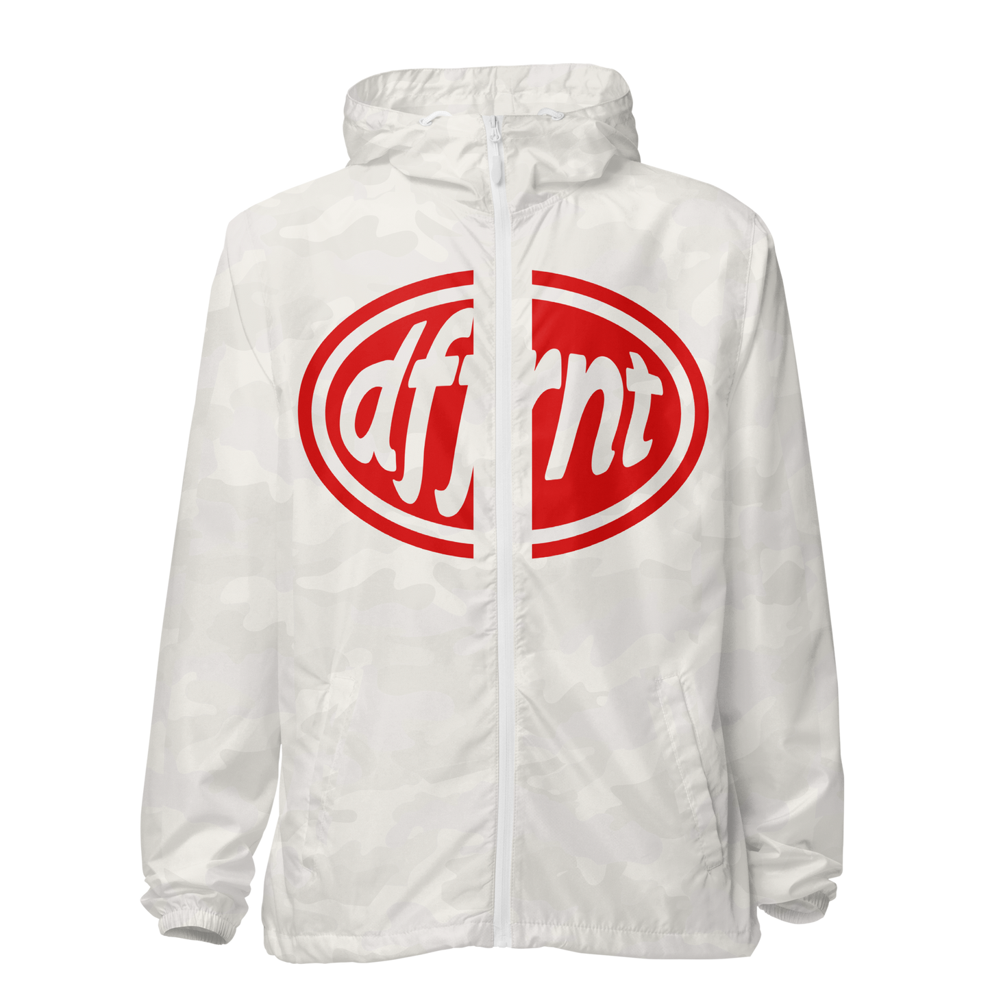 DFFRNT WINDBREAKER WHITE CAMO