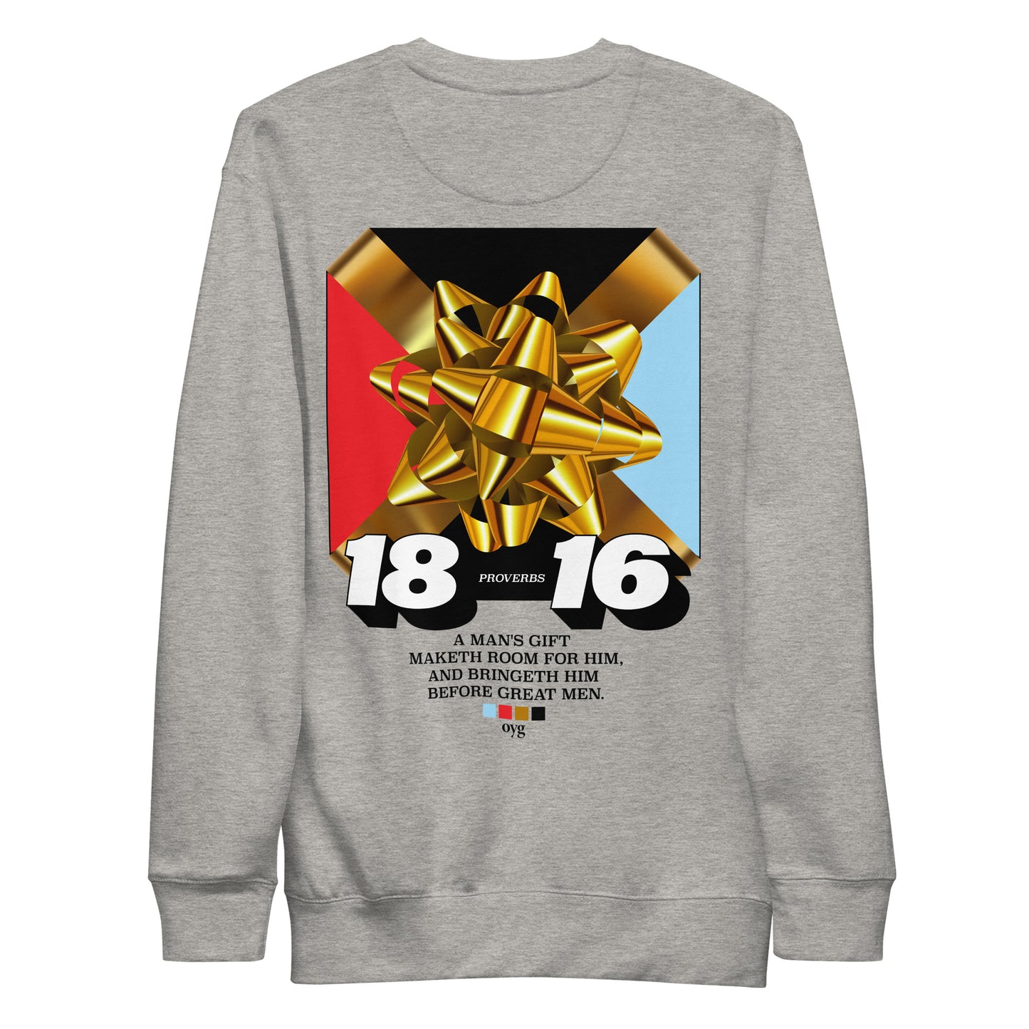 OYG - GOLD BOW PREMIUM SWEATSHIRT