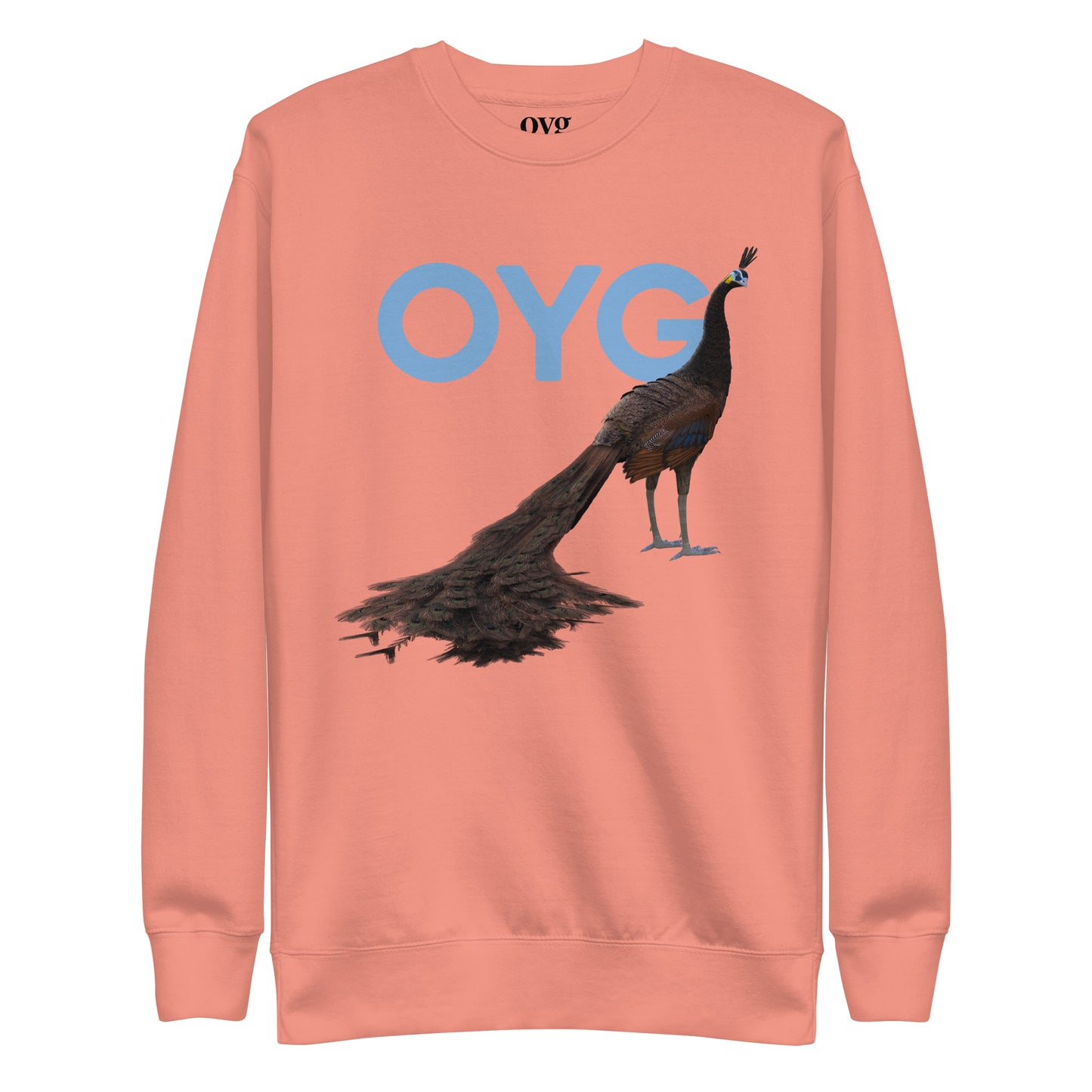 OYG PEACOCK GRAPHIC SWEATSHIRT