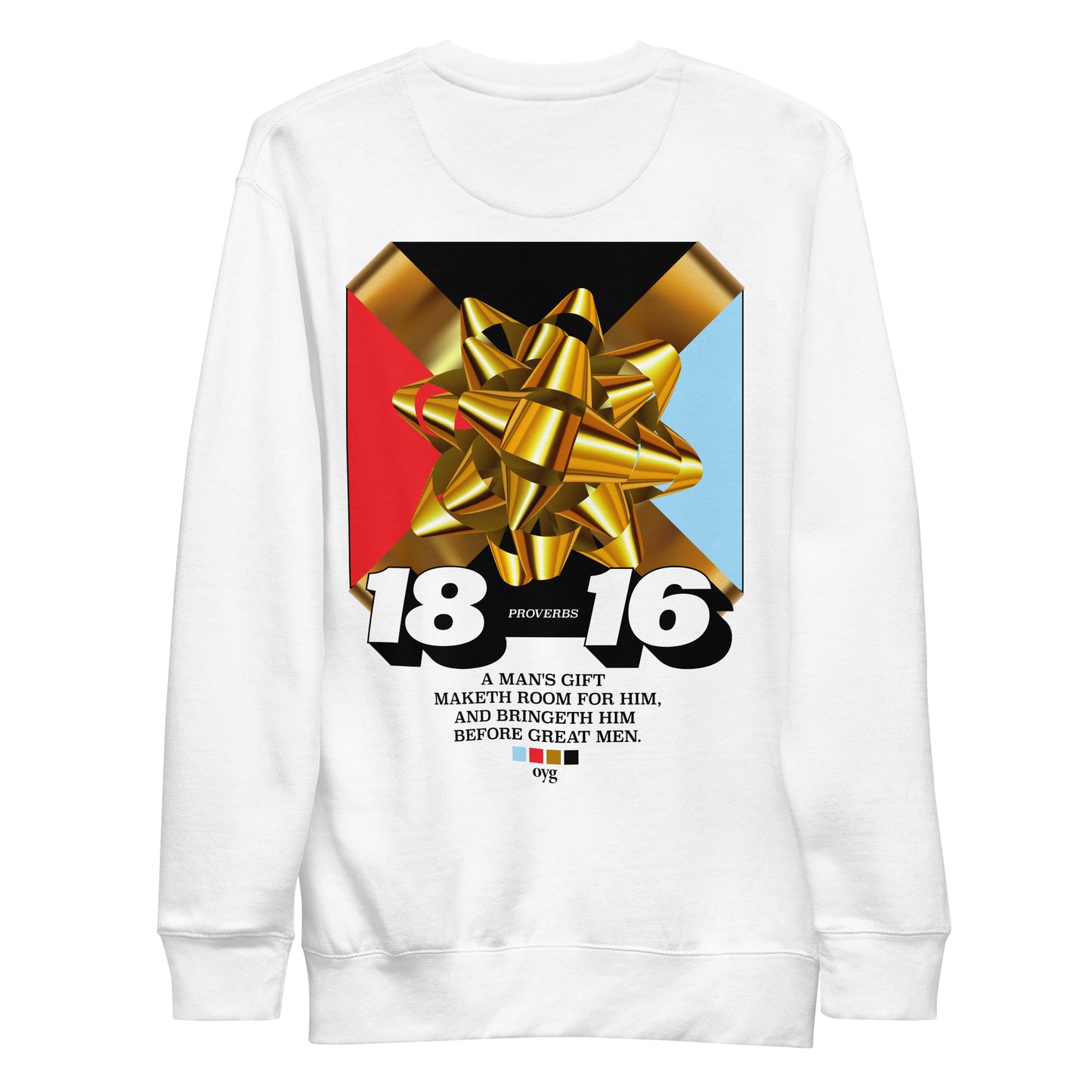 OYG - GOLD BOW PREMIUM SWEATSHIRT