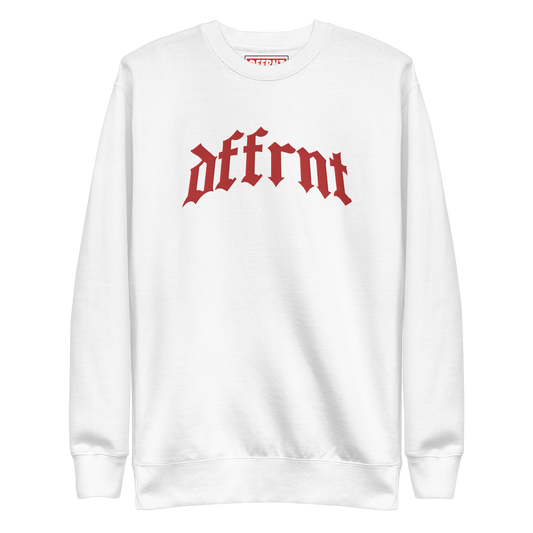 "DFFRENT" BY OYG EMBROIDERY PREMIUM SWEATSHIRT